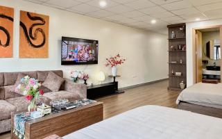 T4 City view 3 bedrooms 5 beds elevator free laundry - Hanoi - 6