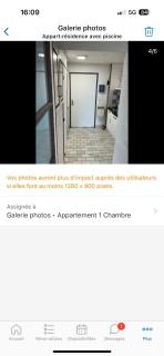 Appart:résidence avec piscine - 4