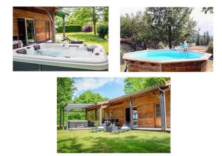 Chalet Cèdre - Les Chalets de Barruérot - Spa jacuzzi privatif - 0
