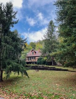 Riverfront cabin with hot tub, kayaks, dock, dog ok - 9