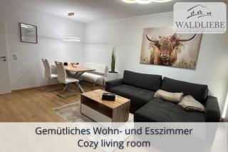 NEU Exklusives Apartment Waldliebe mit Indoor-Pool, Sauna, top Lage und Ausblick in die Natur, Hunde willkommen - Schonach - 9