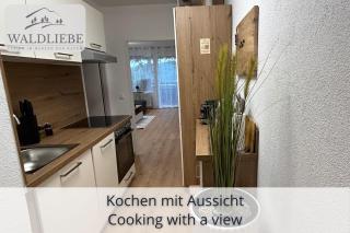 NEU Exklusives Apartment Waldliebe mit Indoor-Pool, Sauna, top Lage und Ausblick in die Natur, Hunde willkommen - Schonach - 2