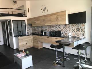 Studio mezzanine Cap d’Agde vue sur port et mer - 3