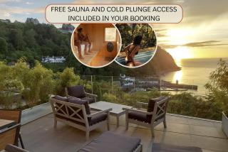 Harbour Lookout, Luxury Family Apt, Sea View and Terrace, 2 Bedrooms,1 Bathroom, Parking - Lynmouth - 0