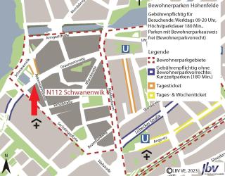 2-room apartment with balcony view of Außenalster - 1