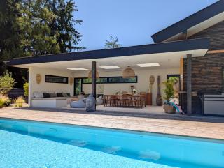 Villa contemporaine avec piscine, vues panoramiques lac & montagnes, climatisation - Talloires - 8