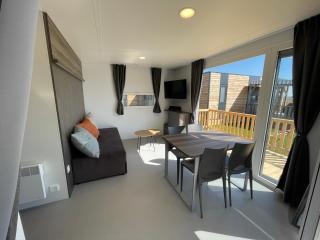 Mobilheim auf dem Campingplatz Rantum Insel Sylt - 5