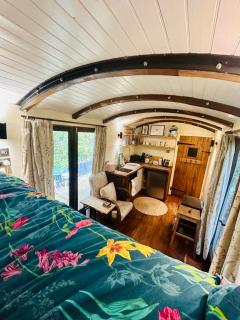The Railway Carriage - Blue - Glasbury - 9