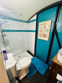 The Railway Carriage - Blue - Glasbury - 6