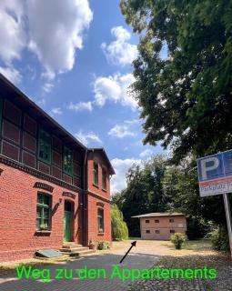 Appartements am historischen Bahnhof in Fehrbellin Check in mit Schlüsselbox - 3