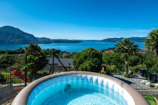 Casa 24 - Trilocale con Vista Lago, Giardino e Idromassaggio Gonfiabile - Arizzano - 0