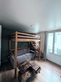 Studio equipé, lumineux a Paris - 1