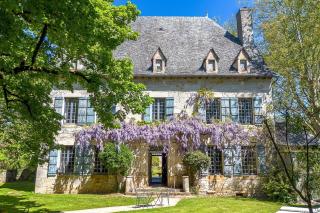 French Manor House with private gardens and pool - Foissac - 0