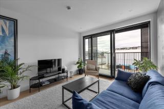 Nordic modern apartment with sea view - Tromsø - 8