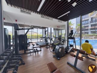 Vogue One Bedroom Apartment at Chaimaa Avenue JVC with Balcony, Pool and Gym Access, Near Park and Circle Mall - 5