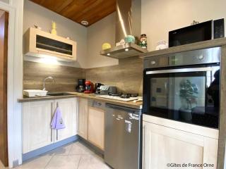 Studio cosy rénové avec jardin près de Bagnoles de l'Orne - FR-1-497-159 - - 1
