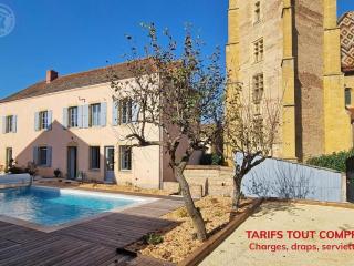 Maison charmante avec piscine privée chauffée et jardin clos, wifi inclus - FR-1-496-339 - - 0