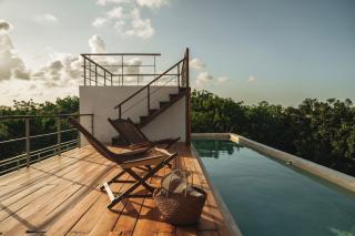 Luxury Jungle Retreat, Sleeps 10, Rooftop Pool - Tulum - 9