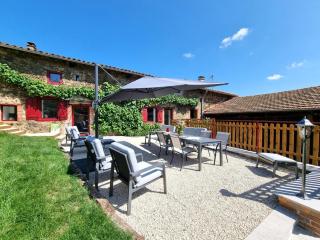 Gîte spacieux 10 pers: Nature, Spa, Confort - FR-1-496-358 - Saint-Denis-sur-Coise - 3