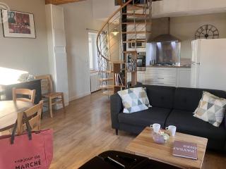 Charmant gîte avec terrasse et piscine, ferme familiale, produits locaux, animaux acceptés - FR-1-496-143 - Saint-André-dʼApchon - 8