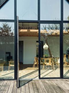 Modernized A-Frame House Near Saksild Beach - 0