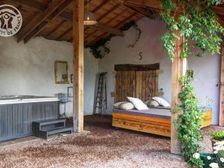 Gîte isolé avec piscine chauffée, spa, sauna et étang privé à 15 km de Roanne - FR-1-496-6 - Saint-Germain-Lespinasse - 2