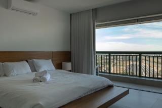 Conforto e Vista Panorâmica com Banheira Hotel Vision TV WiFi Ar Cond e Cozinha - 1