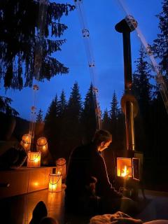 Floating Glass Cabin In The Treetops Of Lårdal - 7