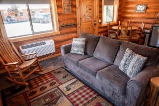 Rustic-Chic Log Cabin with King Bed & Kitchen | Bonners Ferry, Idaho Retreat - Bonners Ferry - 2