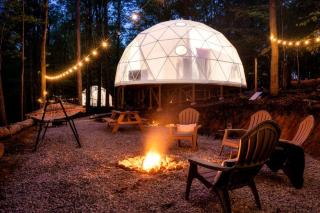 Luxurious Dome Surrounded by Nature for a Unique Romantic Escape near Brimstone and Big South Fork in Tennessee - 9