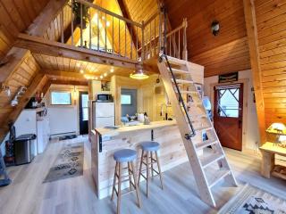Secluded A-Frame Cabin with Private Riverfront on Little Manistee River near Tustin, Michigan - Luther - 6