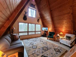 Secluded A-Frame Cabin with Private Riverfront on Little Manistee River near Tustin, Michigan - Luther - 4