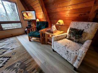 Secluded A-Frame Cabin with Private Riverfront on Little Manistee River near Tustin, Michigan - Luther - 1