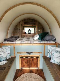 Rustic Glamping Wagons with Teton Views on Working Ranch near Tetonia, Idaho - 9