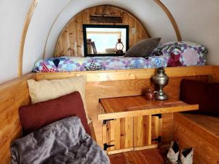 Rustic Glamping Wagons with Teton Views on Working Ranch near Tetonia, Idaho - 6