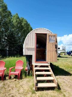 Rustic Glamping Wagons with Teton Views on Working Ranch near Tetonia, Idaho - Tetonia - 1