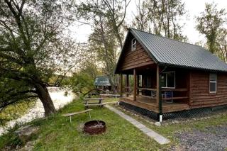 Secluded Riverside Cabin for 8 in Belfast, NY with Rustic Amish-Built Retreat - 4
