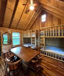 Secluded Riverside Cabin for 8 in Belfast, NY with Rustic Amish-Built Retreat - 1