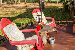 Hillbilly Chic Tiny House Near Nashville with WiFi, Kitchenette, Fire Pit & Trails - Lebanon - 4