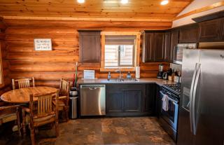 Luxury Pet-Friendly 1-Bedroom Log Cabin in Bonners Ferry with Full Kitchen and Wi-Fi - Bonners Ferry - 4