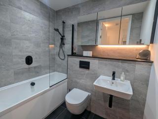 New 1BR Apartment Gym Roof Terrace Lounge - 7