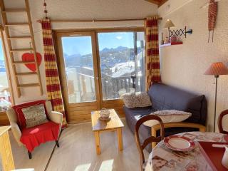 Studio 4 personnes lumineux avec balcon aux Saisies - FR-1-594-332 - 1