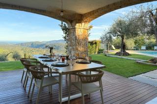 PLEN SOULEU High Standing Villa pool Jacuzzi Sauna and AirCo By Sunset - Cabris - 6