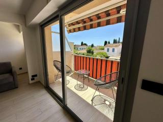 Appartement rénové à Cavalaire : 2 pièces, clim, 2 balcons, parking, 1ère étage, centre-ville - FR-1-226B-216 - Cavalaire-sur-Mer - 7