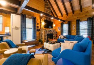 Modern Luxe Log Cabin 6 Br 4ba Sleeps 16 - McGaheysville - 8