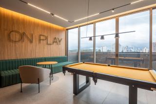 Studio Moderno no Brooklin a 200 m do Metrô, com coworking e lounge - São Paulo - 1