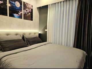 Free Airport Pick Up ! 12th Floor Cozy Studio Room, 5 mins walk to IconSiam & BTS - Bangkok - 1