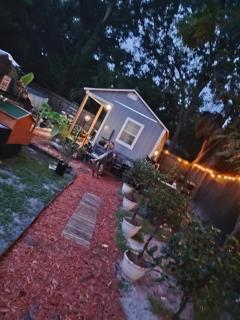 Tiny home barn style in backyard with Animals - 6