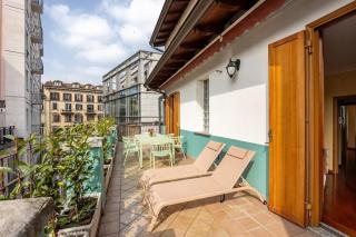 Duomo Milan-Attic with terrace-Netflix and WIFI - Milan - 8