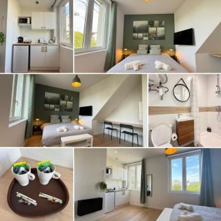 Studio L'émeraude NEW Cozy - Gare Parilly - 9